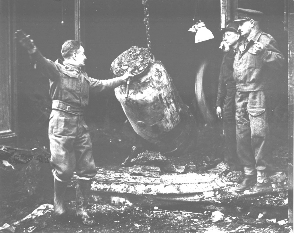 1 Ton UXB at Brixton Hill South London.